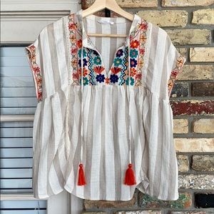THML embroidered top